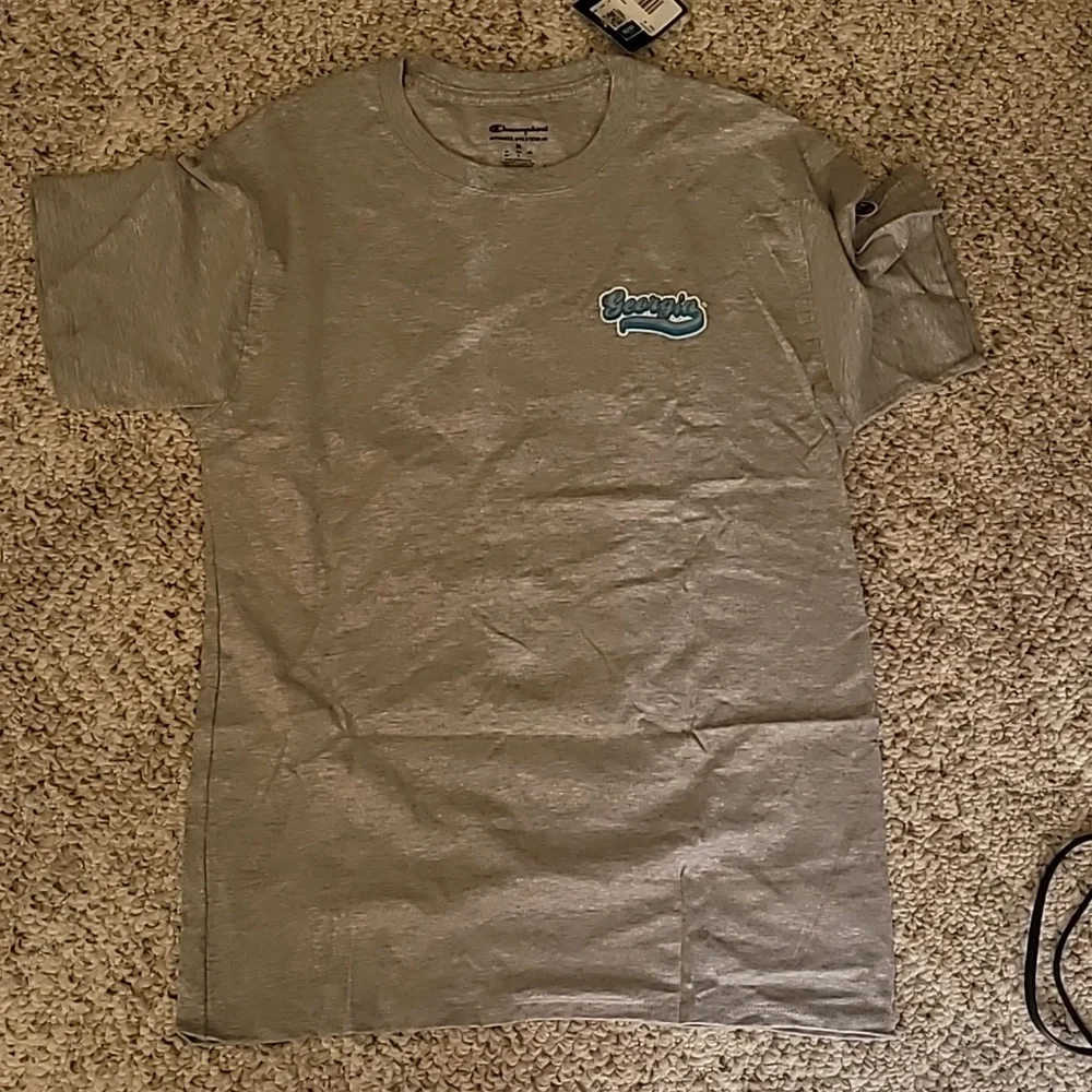 New Men's or Unisex Champion's Georgia Bulldogs🐶 t-shirt Gray size Medium - Picture 2 of 4